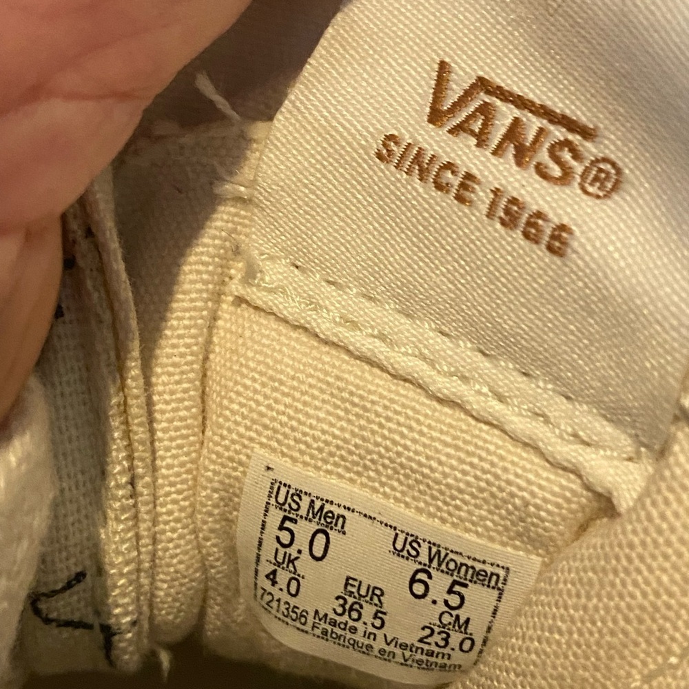 Vans SK8Hi Tapered Mid Exo Theory Positivity Sunflower Sneakers - Picture 10 of 15